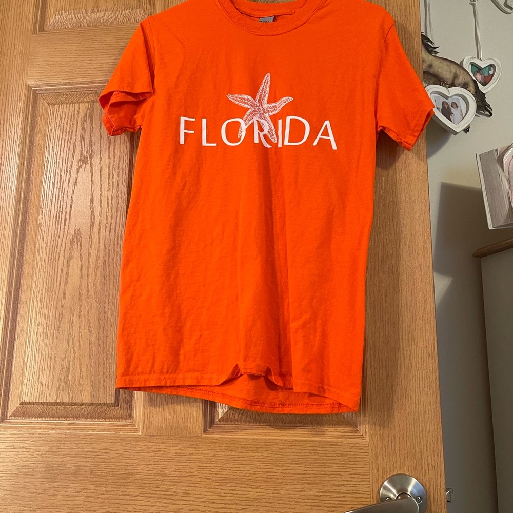 2 Florida shirts bundle orange women size small